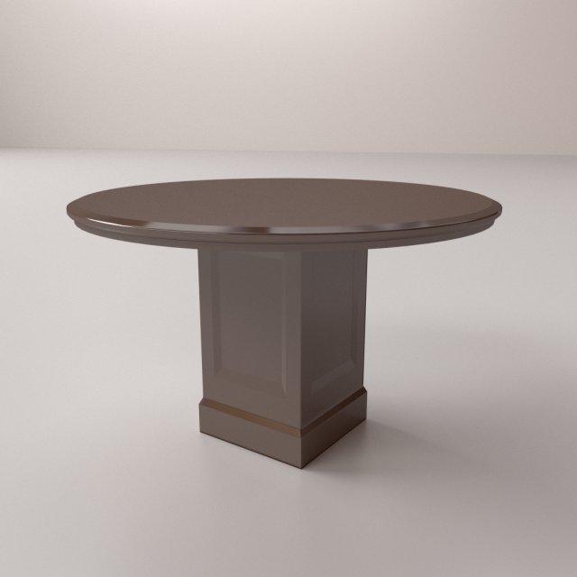 round table Modelo 3D .c4d .max .obj .3ds .fbx .stl .blend 