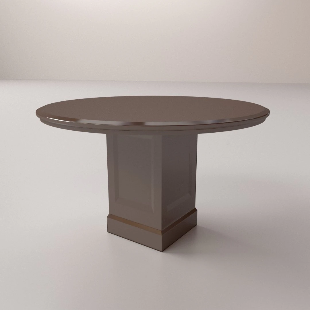 round table 3D Model .c4d .max .obj .3ds .fbx .stl .blend 