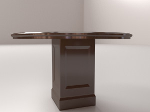 round table Modelo 3D