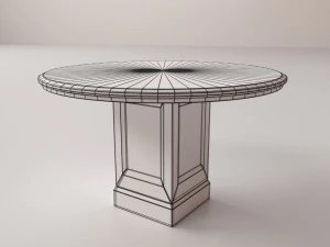 round table 3D Model