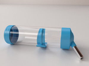 pet drinking bottle Modèle 3D