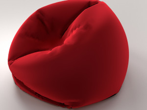 bean bag Modèle 3D