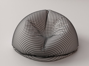 bean bag Modèle 3D