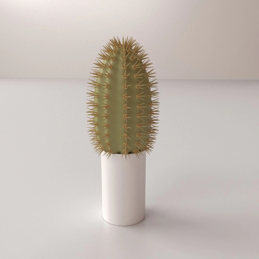 cactus 3D Model .c4d .max .obj .3ds .fbx .stl .blend 