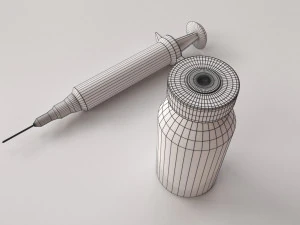 vaccine 3D Model