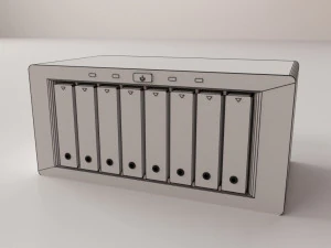 nas storage 3D Model