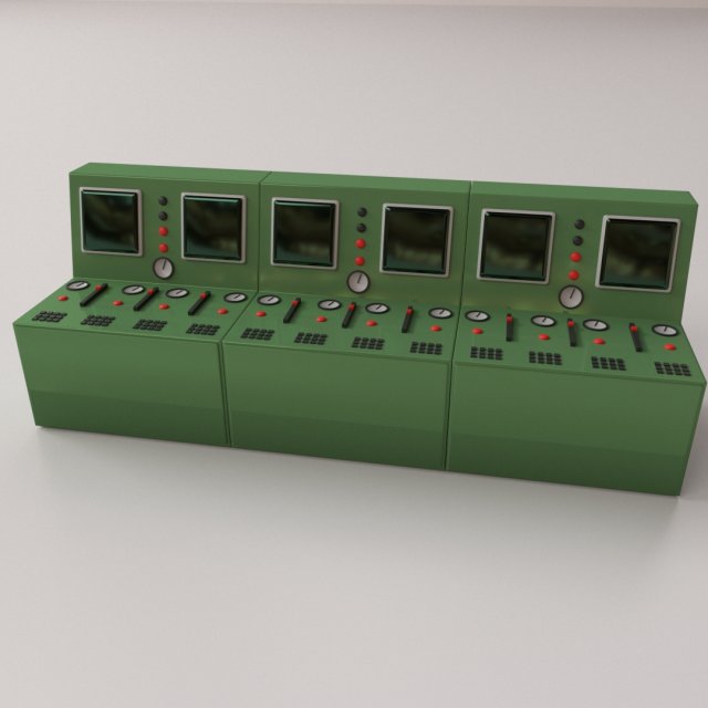 control center Modèle 3D .c4d .max .obj .3ds .fbx .stl .blend 