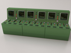 control center 3D Model