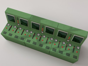 control center Modèle 3D