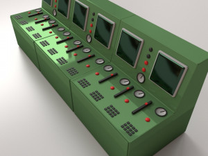 control center Modèle 3D