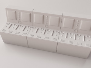 control center Modèle 3D