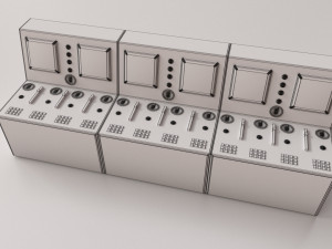 control center Modèle 3D