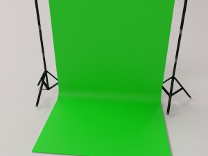green screen 3D Model