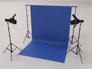photography studio 3D Model