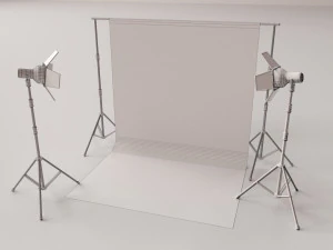 photography studio 3D Model