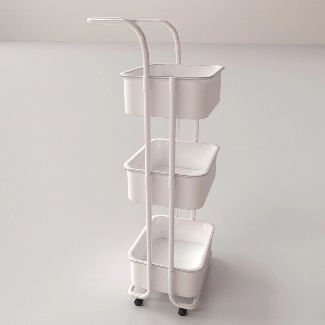 trolley 3D Model .c4d .max .obj .3ds .fbx .stl .blend