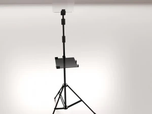 teleprompter Modello 3D