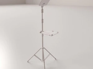 teleprompter Modello 3D