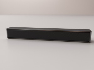 sound bar Modelo 3D