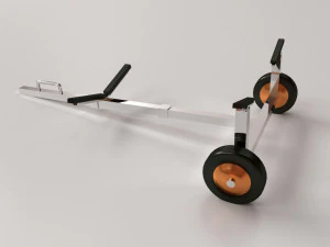 ボート用台車 3Dモデル