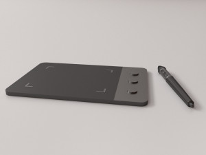 graphic tablet 3D Model
