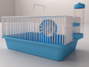 hamster cage 3D Model