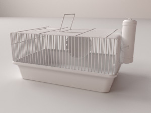 hamster cage 3D Model