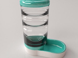 pet feeder 3D-Modell