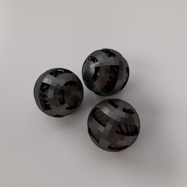 bio ball Model 3D .c4d .max .obj .3ds .fbx .stl .blend