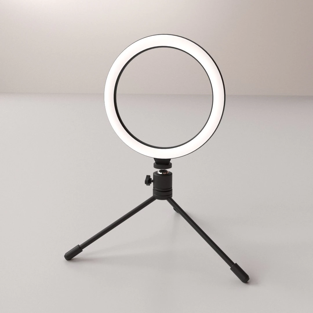 ring led light 3D Model .c4d .max .obj .3ds .fbx .stl .blend 