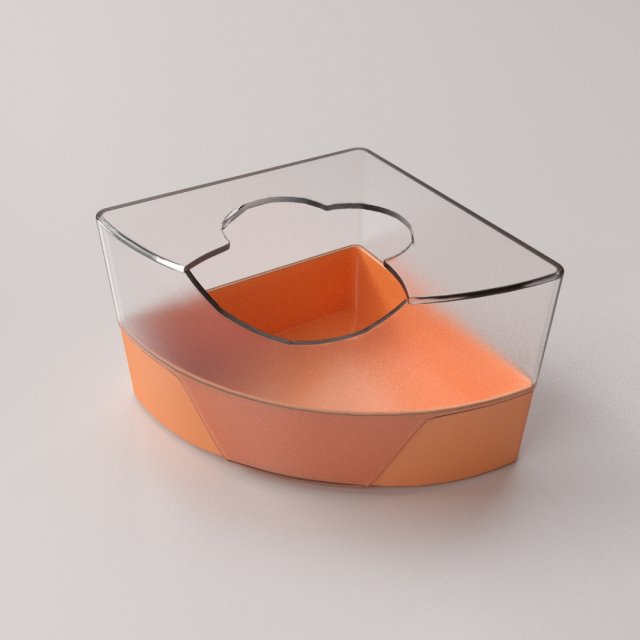 hamster bath tub Model 3D .c4d .max .obj .3ds .fbx .stl .blend 