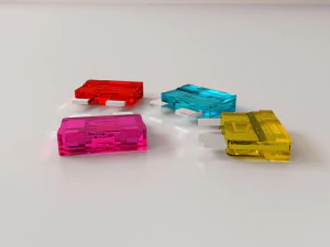 fusibile a lama Modello 3D