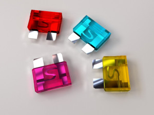 blade fuse 3Dモデル