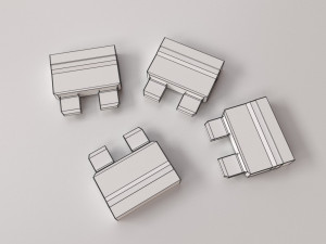 blade fuse Modello 3D