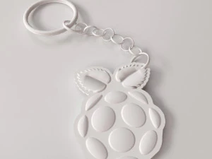 raspberry pi keychain 3D Model