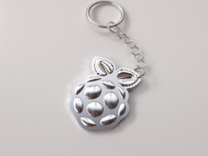raspberry pi keychain 3D Model