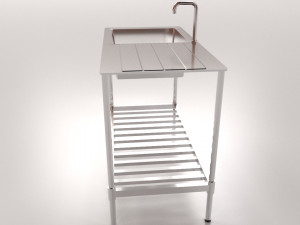 outdoor sink 3D 模型
