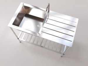 outdoor sink 3D 模型