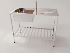 야외 싱크대 3D 모델