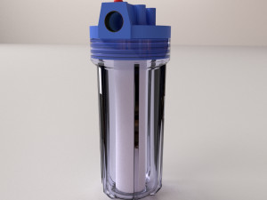 water filter canister 3Dモデル
