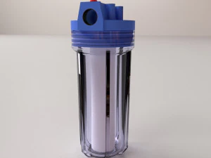 जल फ़िल्टर कनस्तर 3D मॉडल