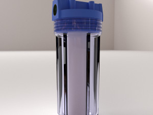 water filter canister 3D-Modell