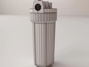 water filter canister 3D Model