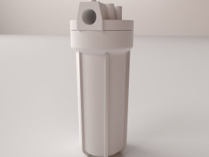 water filter canister 3D-Modell