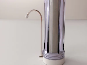 काउंटरटॉप पीने का पानी फिल्टर 3D मॉडल