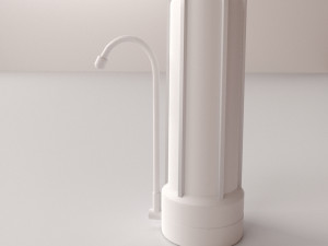 countertop drinking water filter Model 3D
