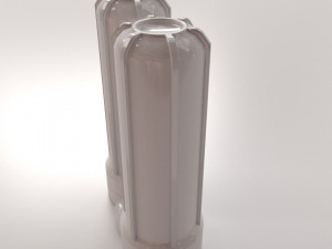 double water filter 3D Model