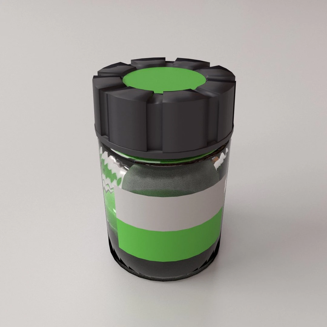 poster colour 3D Model .c4d .max .obj .3ds .fbx .stl .blend 