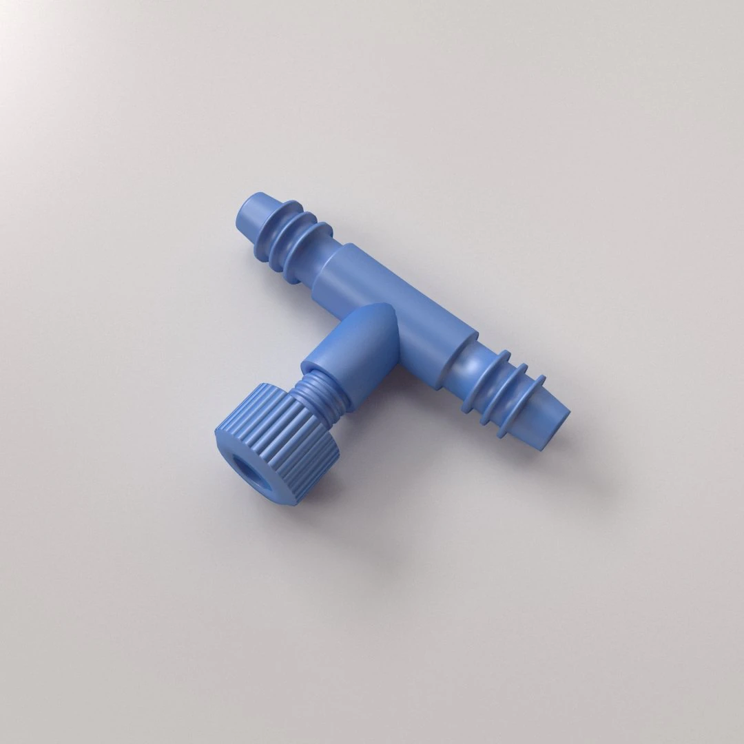 tubing flow control valve v2 3D Model .c4d .max .obj .3ds .fbx .stl .blend