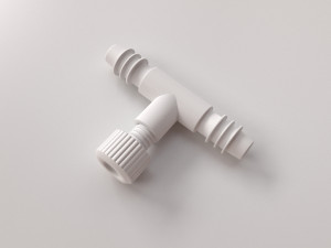 tubing flow control valve v2 Modèle 3D